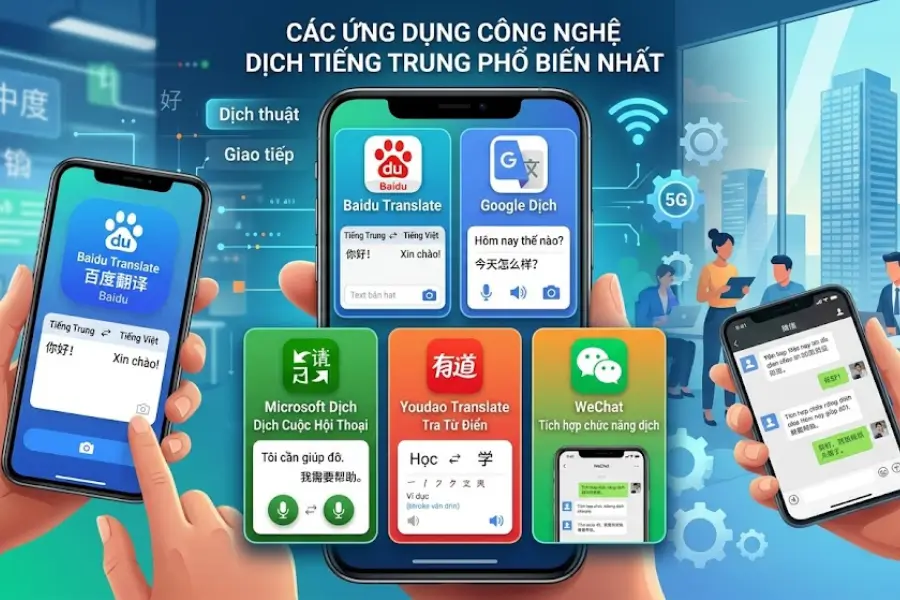 Kinh Nghiệm Bổ Sung Khi Sử Dụng Ứng Dụng Dịch Thuật Tại Trung Quốc