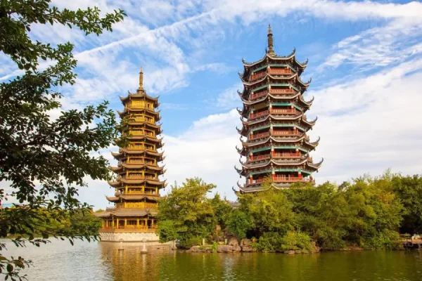 Tour Quế Lâm - Dương Sóc Tháp Đôi Nhật Nguyệt