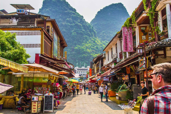 Tour du lịch Trung Quốc - Phố Tây Dương Sóc