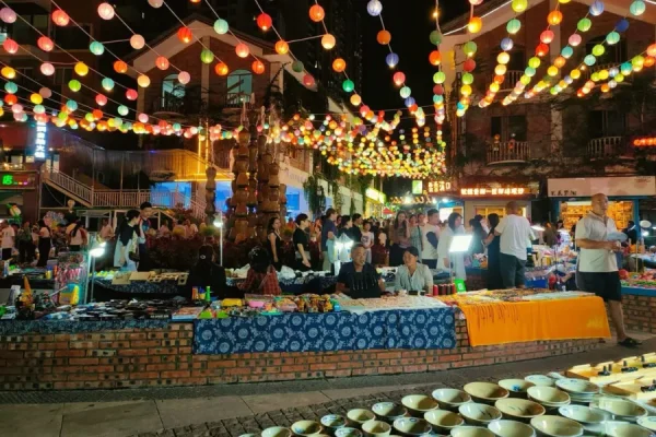 Chợ đêm Tử Sa Kiến Thủy