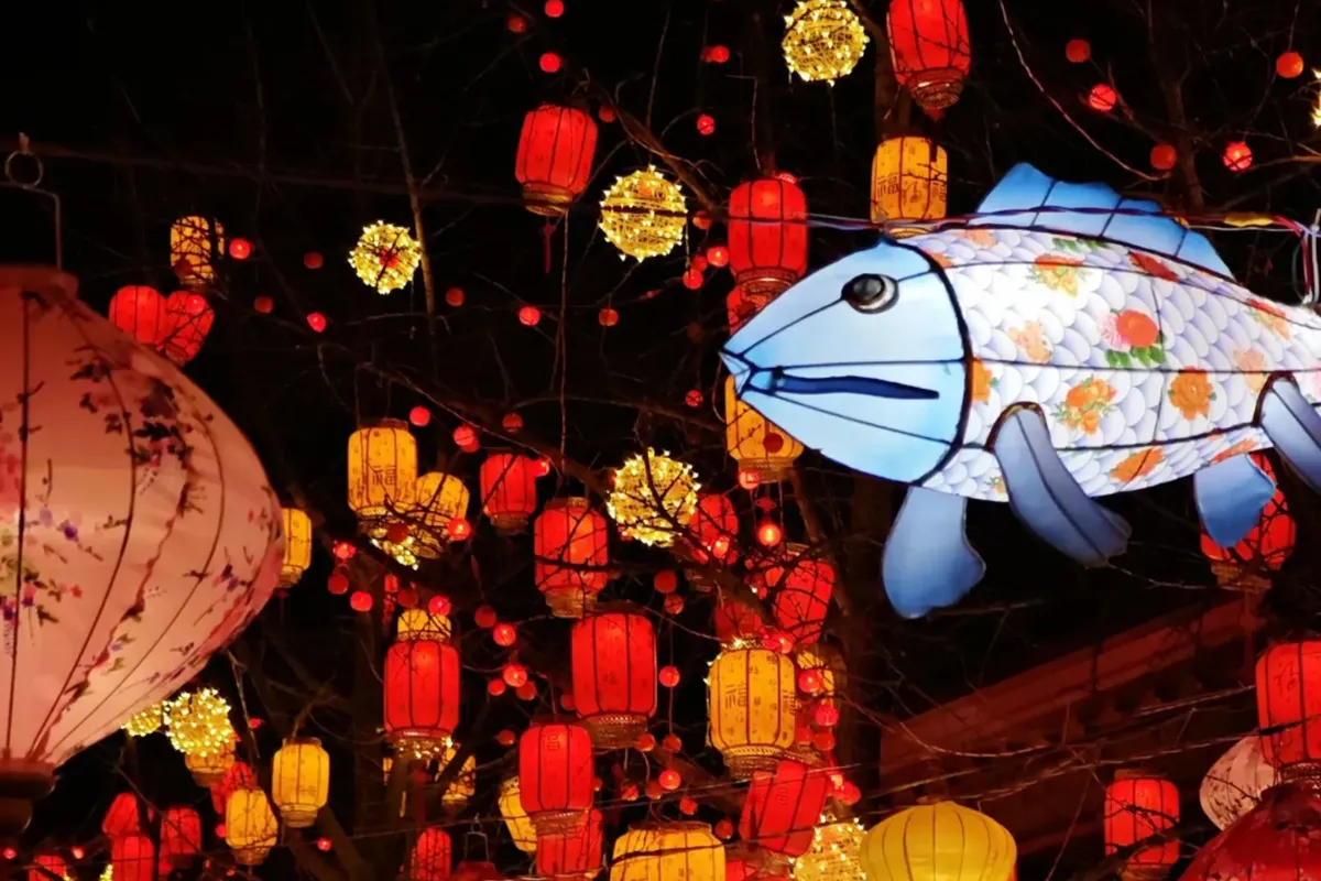 Lễ hội đèn lồng Bắc Kinh.