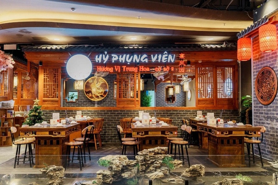 nhà hàng trung hoa nổi tiếng tại việt nam - Fu Rong Hua