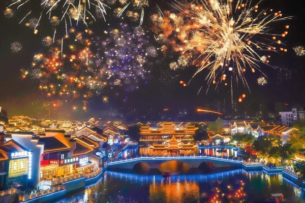 Thái Bình cổ trấn Nam Ninh trong tour Trung Quốc đường bộ